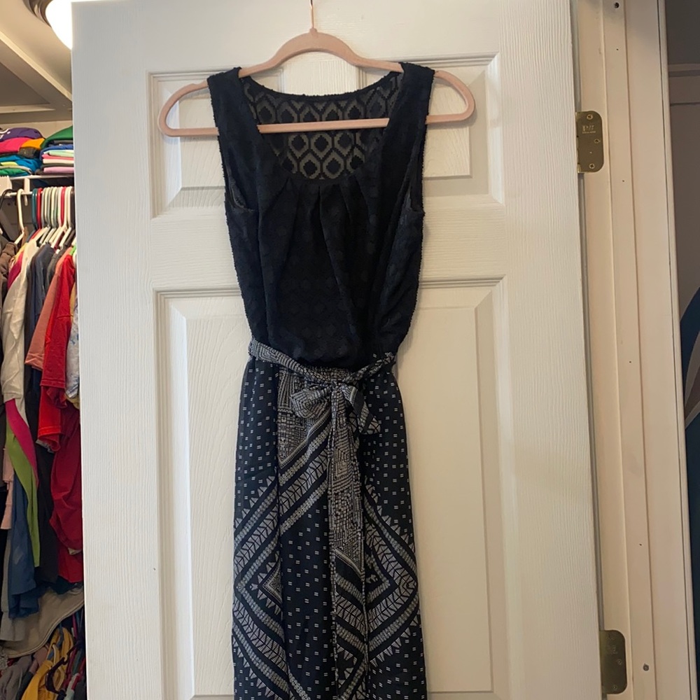 Long flowery dress